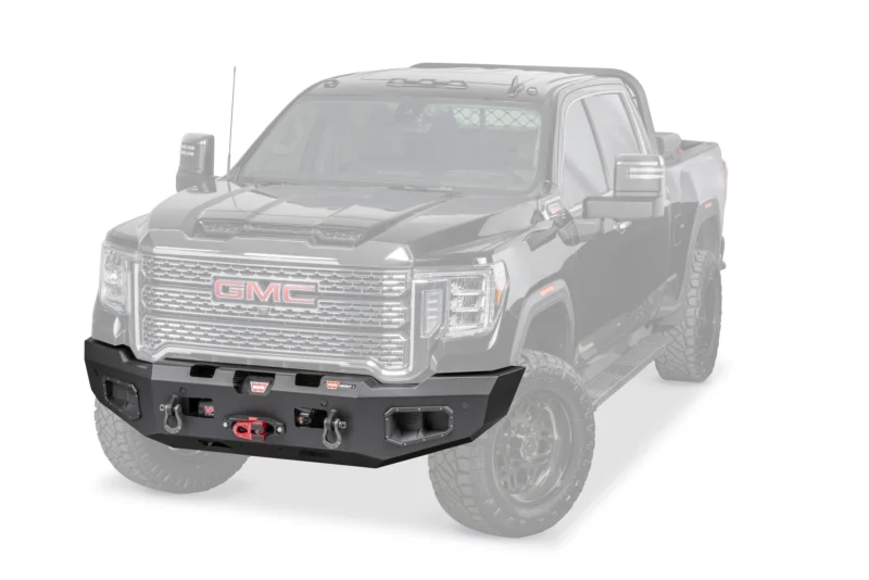 Warn 107545 - Ascent Bumpers, Black, Powder Coated