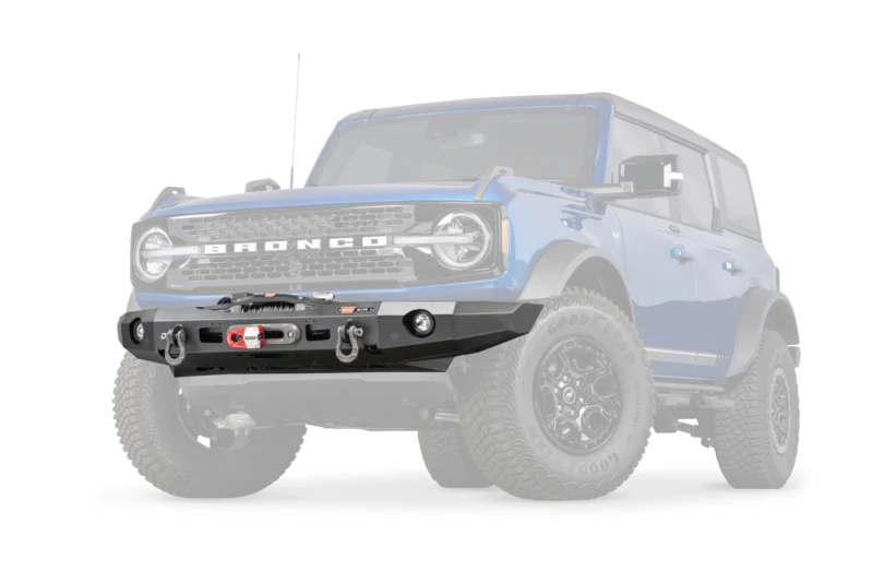 Warn 107870 - Elite Bumpers, Black, Powder Coated
