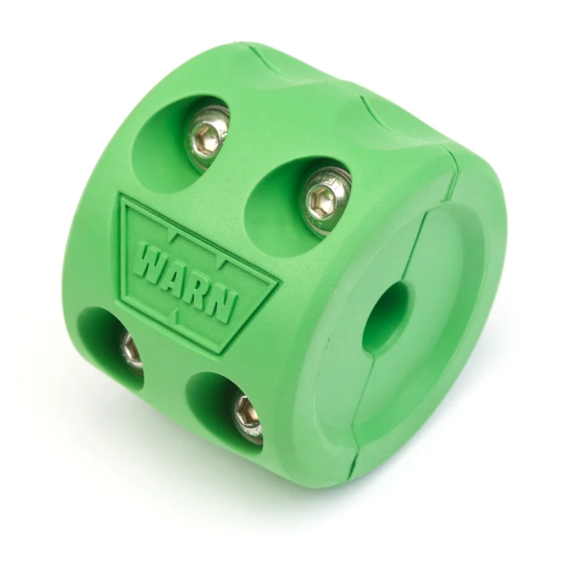 Warn 108792 - Cable Stop, Green, Rubber