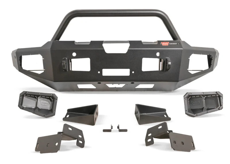 Warn 110955 - Ascent Bumpers, Black