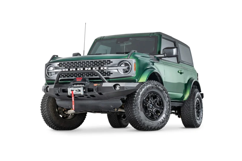 Warn 111116 - Elite Bumpers, Black, Powder Coated