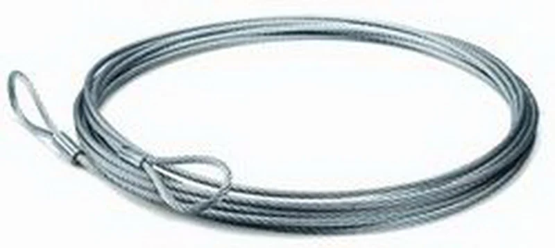 Warn 25430 - Wire Rope, Galvanized Aircraft Steel