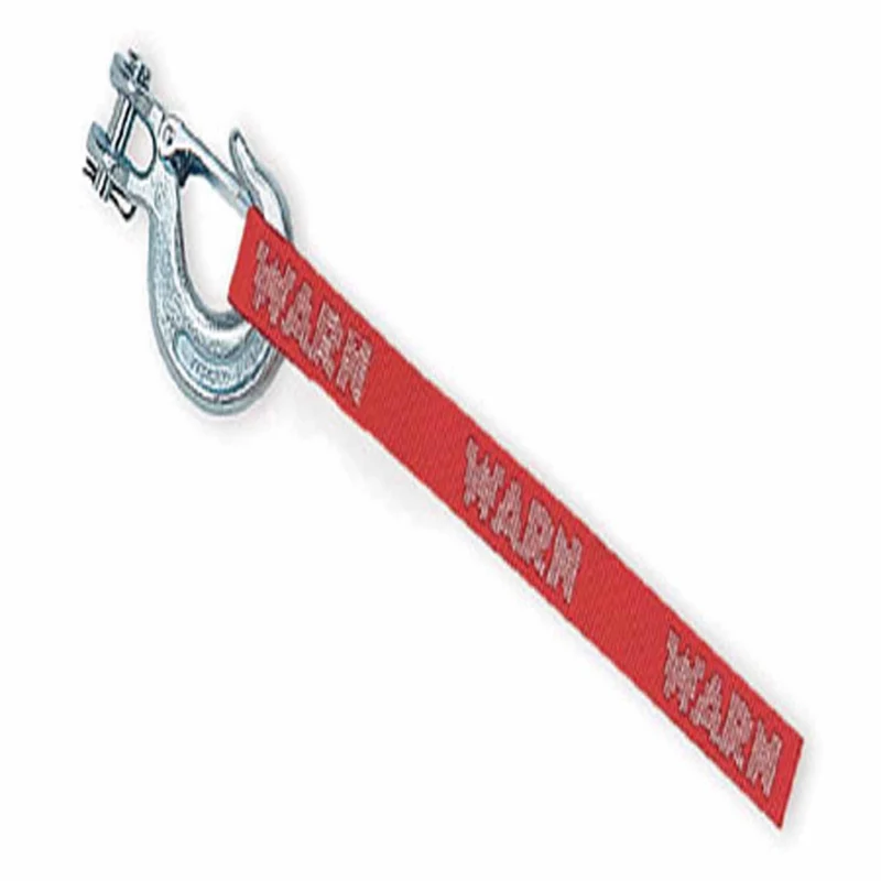 Warn 39557 - Saftey Hook W/strap, Silver