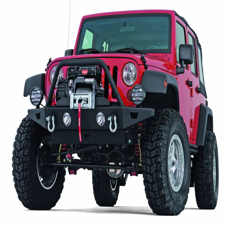 Warn 74570 - Skid Plate, Black, Powder Coated