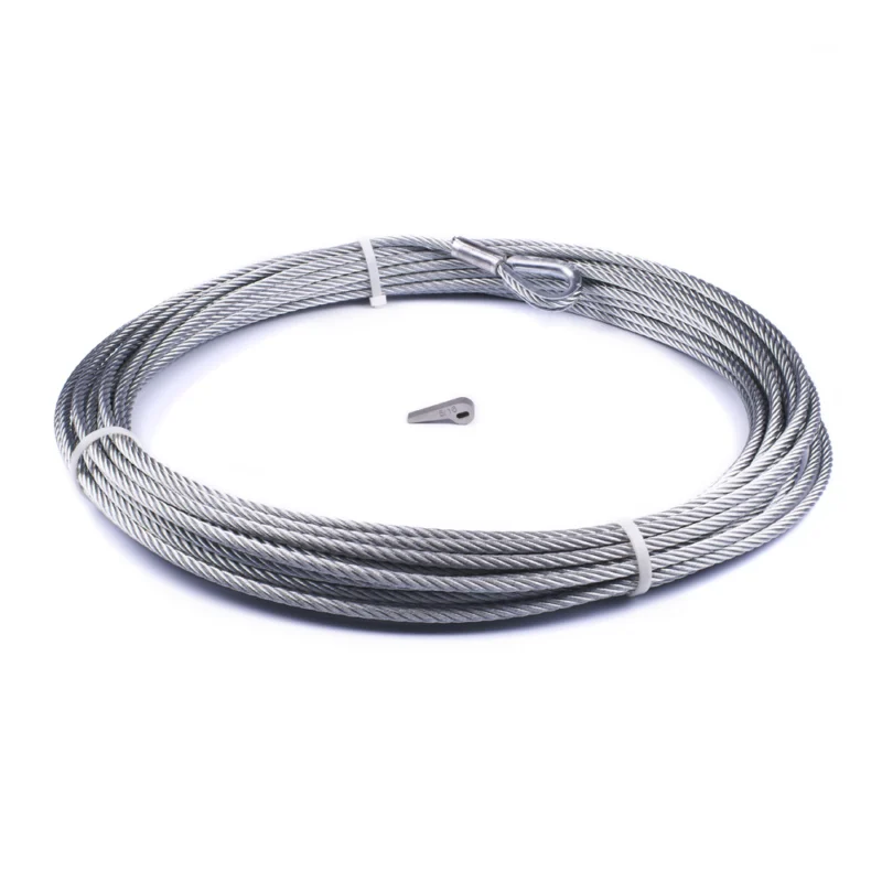 Warn 89212 - Wire Rope, Galvanized Steel