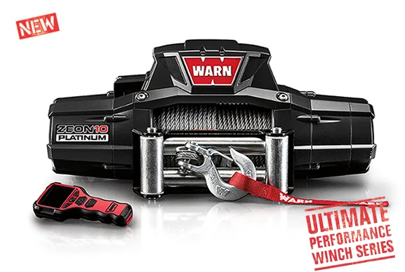 Warn 92810 - Zeon Winches, Black