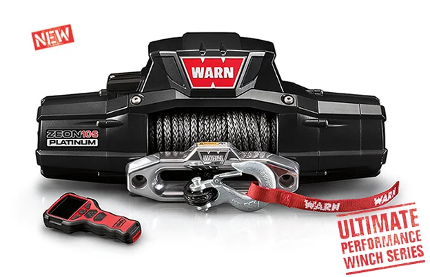 Warn 92815 - Zeon Winches, Black