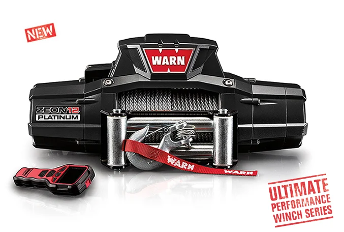 Warn 92820 - Zeon Winches, Black