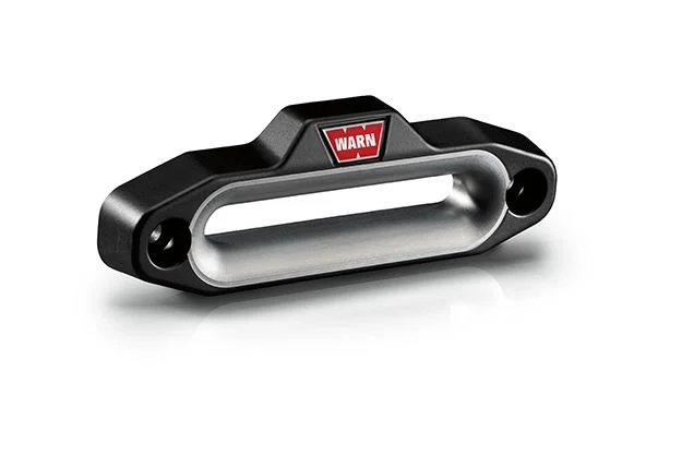Warn 94245 - Fairleads, Black Outer And Silver Inner Surface, Powder Coated Outer And Polished Inner Surface