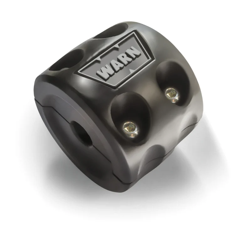 Warn 99944 - Cable Stop, Black, Rubber
