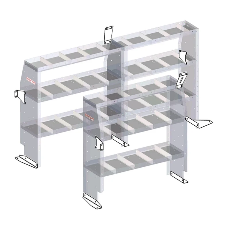 WEATHER GUARD 9753-3-01 - Van Storage Accessories