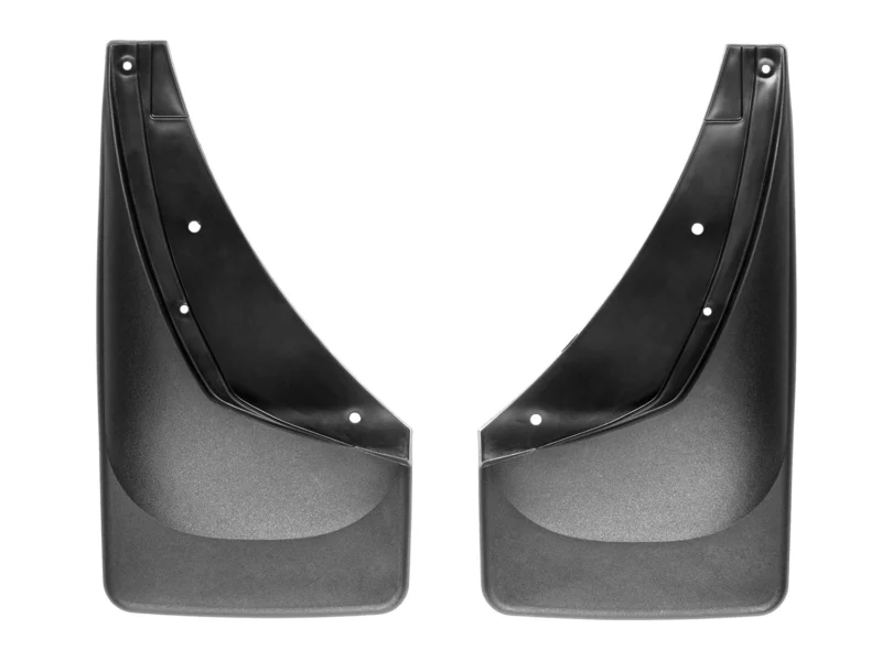 Weathertech 110006 - No-Drill MudFlaps, Black, Molded Rubber