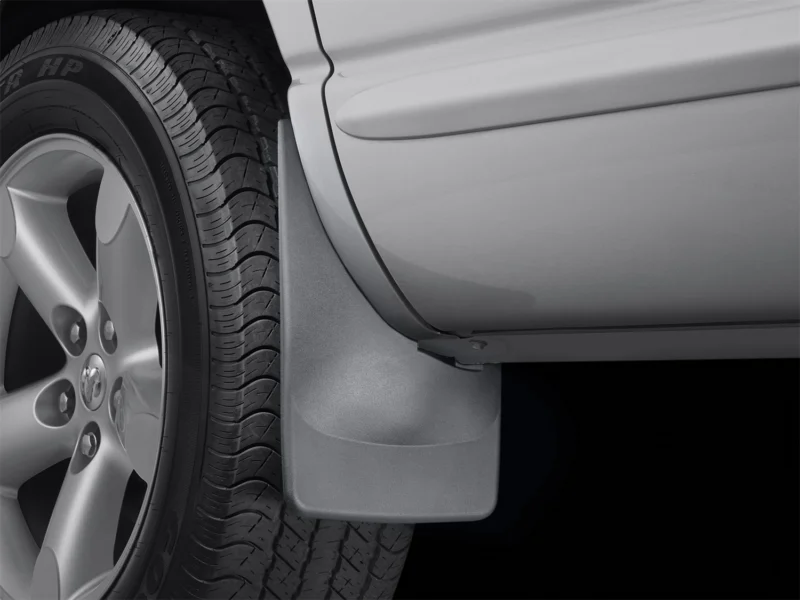 WeatherTech 110007 - No-Drill MudFlaps, 2-Piece Front, Black