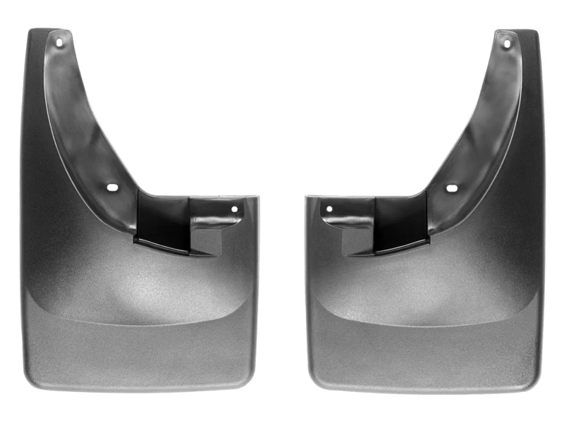 Weathertech 110007 - No-Drill MudFlaps, Black, Molded Rubber