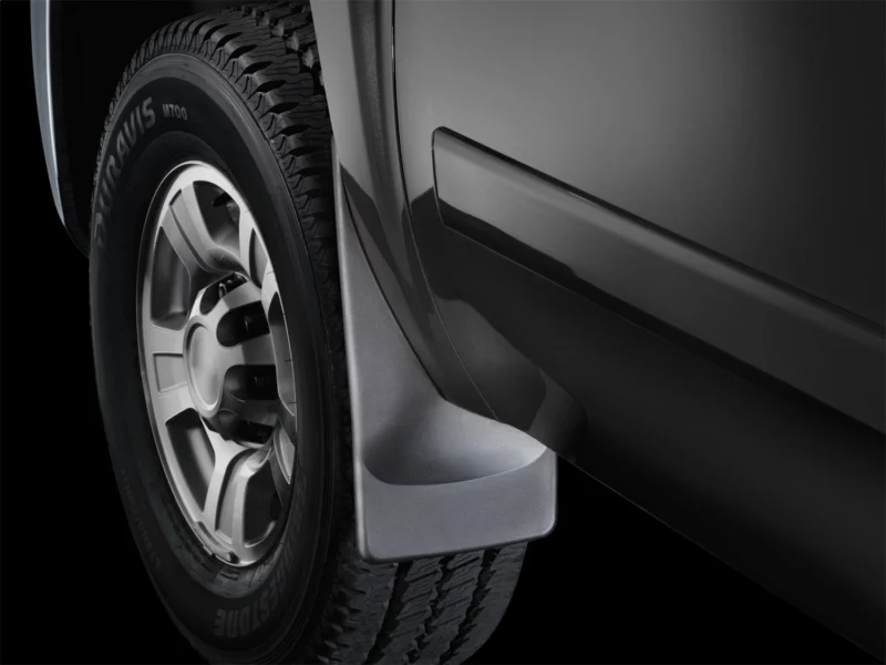 WeatherTech 110010 - No-Drill MudFlaps, 2-Piece Front, Black