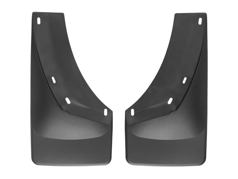 Weathertech 110010 - No-Drill MudFlaps, Black, Molded Rubber