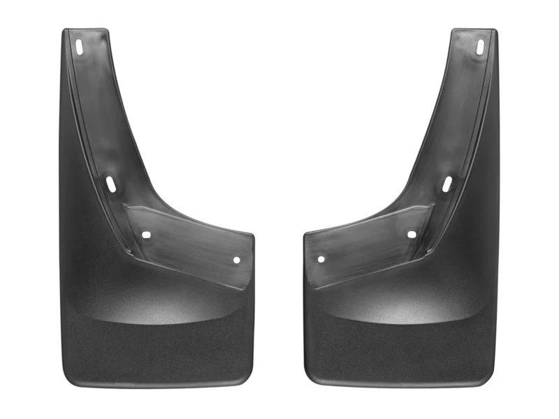 Weathertech 110011 - No-Drill MudFlaps, Black, Molded Rubber