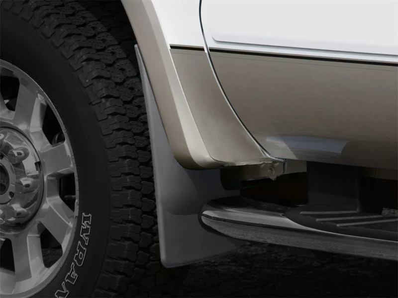 WeatherTech 110012 - No-Drill MudFlaps, 2-Piece Front, Black