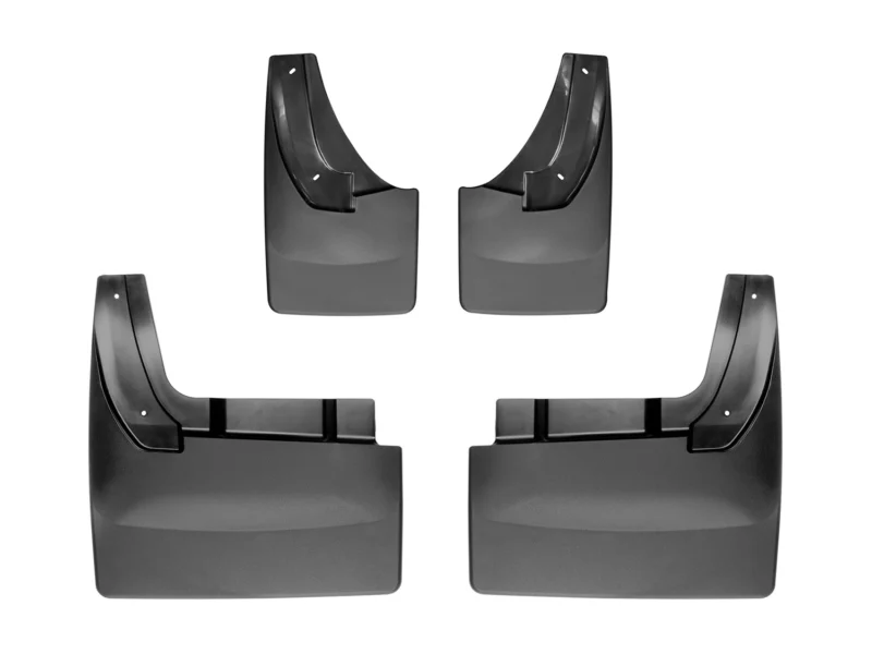 Weathertech 110026-120081 - No-Drill MudFlaps, Molded Rubber