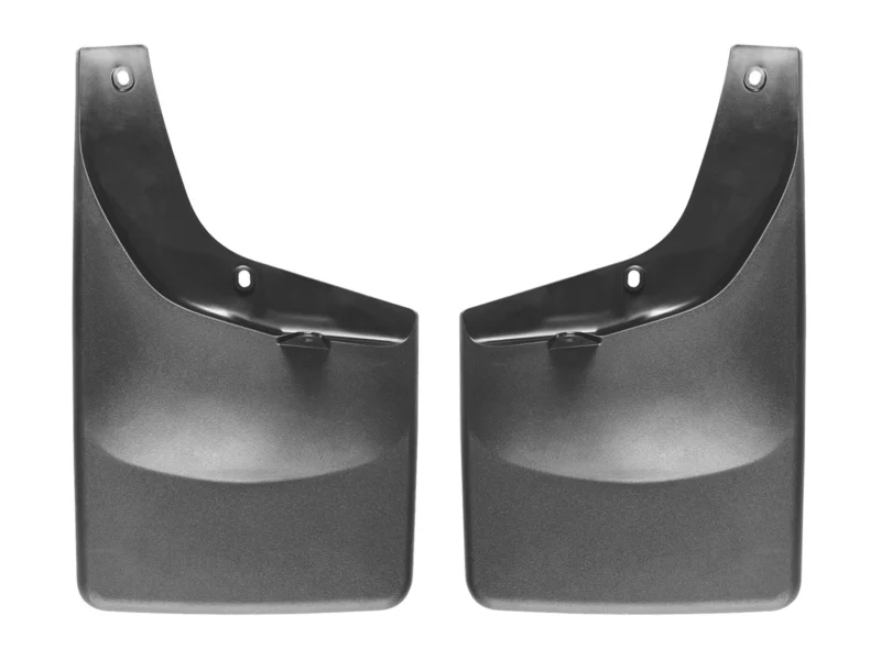 Weathertech 110031 - No-Drill MudFlaps, Black, Molded Rubber