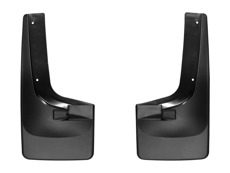 Weathertech 110032 - No-Drill MudFlaps, Black, Molded Rubber