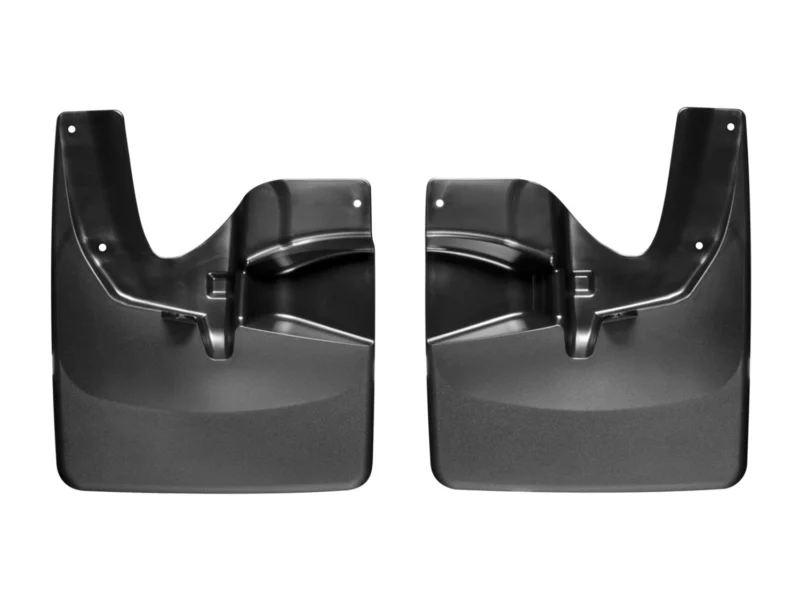 Weathertech 110034 - No-Drill MudFlaps, Black, Molded Rubber