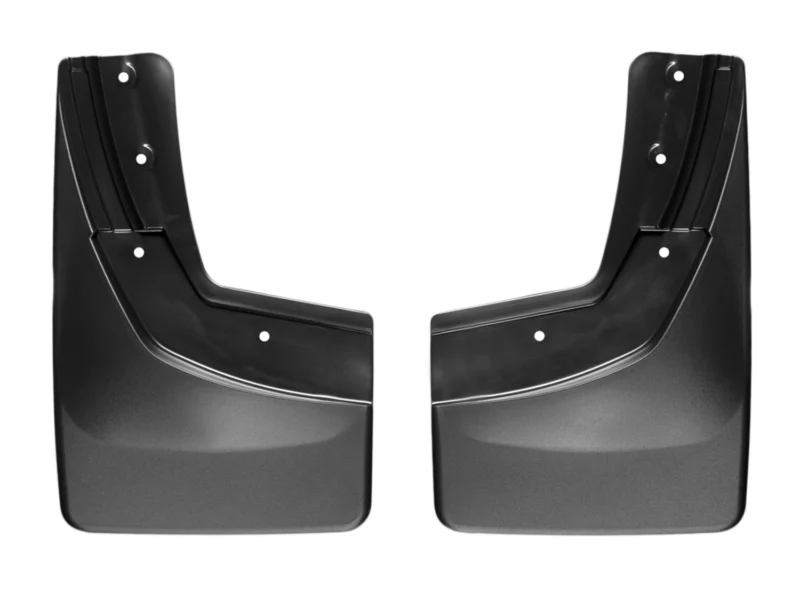 Weathertech 110035 - No-Drill MudFlaps, Black, Molded Rubber
