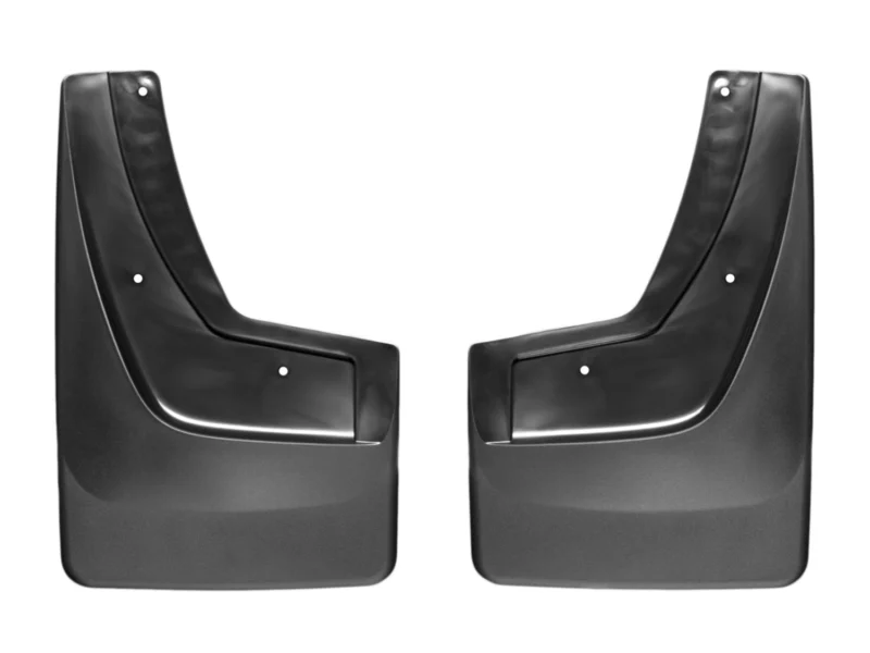 Weathertech 110036 - No-Drill MudFlaps, Black, Molded Rubber