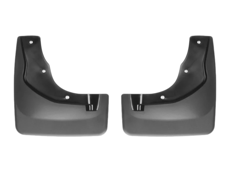 Weathertech 110040 - No-Drill MudFlaps, Black, Molded Rubber