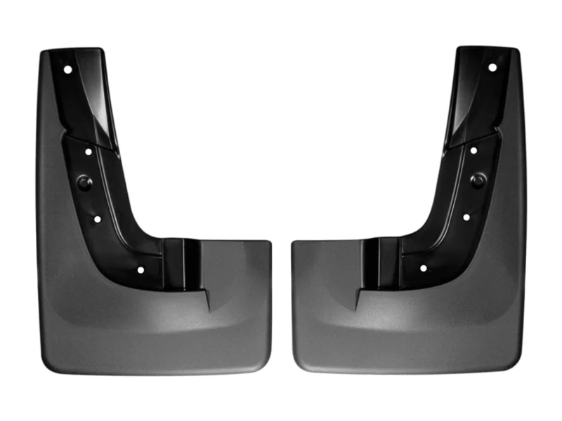 Weathertech 110043 - No-Drill MudFlaps, Black, Molded Rubber