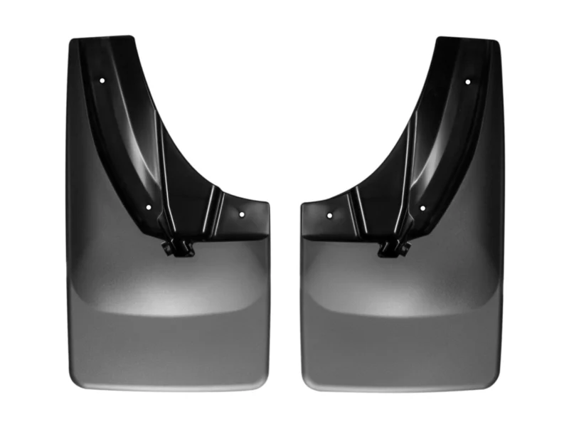 Weathertech 110045 - No-Drill MudFlaps, Black, Molded Rubber