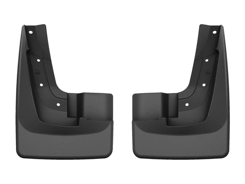 Weathertech 110046 - No-Drill MudFlaps, Black, Molded Rubber