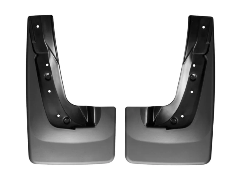 Weathertech 110047 - No-Drill MudFlaps, Black, Molded Rubber