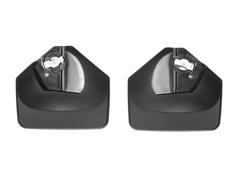 Weathertech 110051 - No-Drill MudFlaps, Black, Molded Rubber