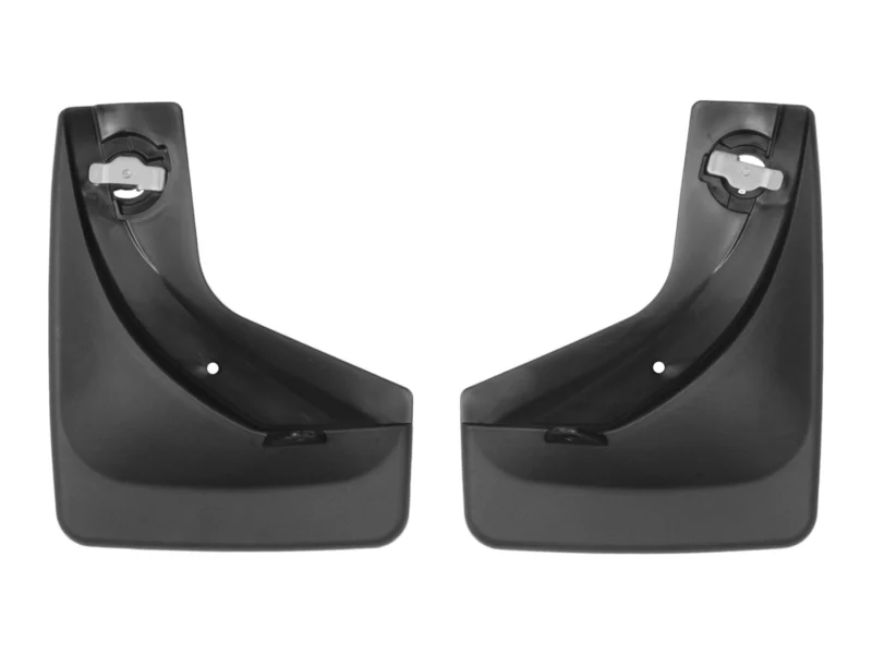 Weathertech 110054 - No-Drill MudFlaps, Black, Molded Rubber
