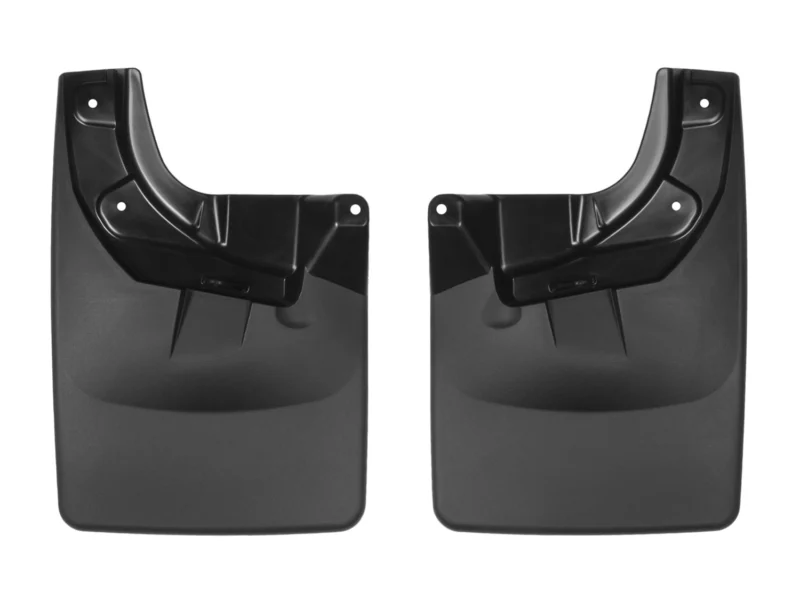 Weathertech 110055 - No-Drill MudFlaps, Black, Molded Rubber