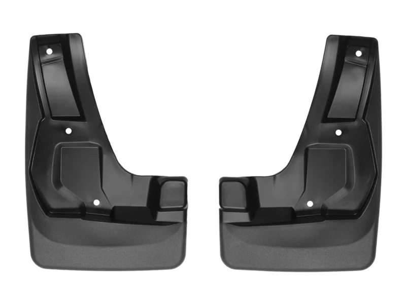 Weathertech 110057 - No-Drill MudFlaps, Black, Molded Rubber