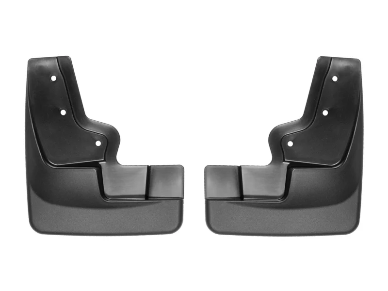 Weathertech 110060 - No-Drill MudFlaps, Black, Molded Rubber