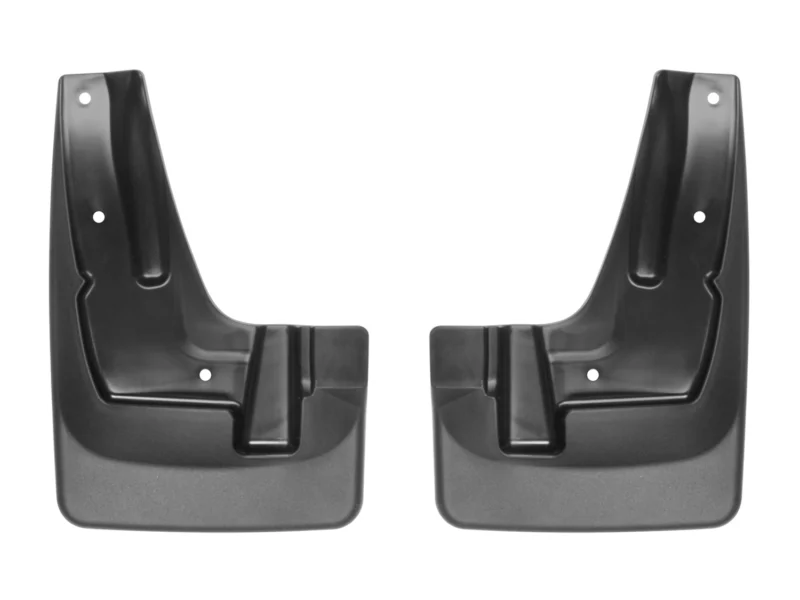 Weathertech 110061 - No-Drill MudFlaps, Black, Molded Rubber