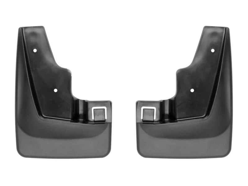 Weathertech 110062 - No-Drill MudFlaps, Black, Molded Rubber