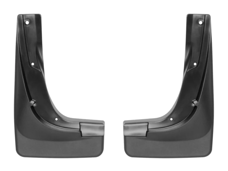 Weathertech 110064 - No-Drill MudFlaps, Black, Molded Rubber