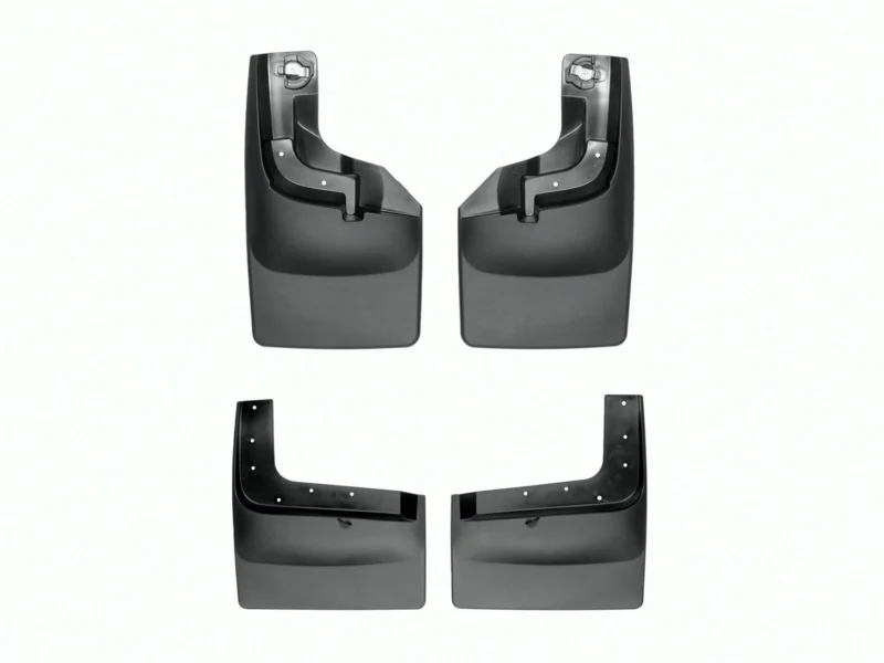 Weathertech 110065-120074 - No-Drill MudFlaps, Molded Rubber