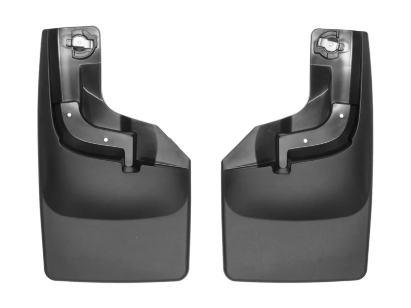 Weathertech 110065 - No-Drill MudFlaps, Black, Molded Rubber