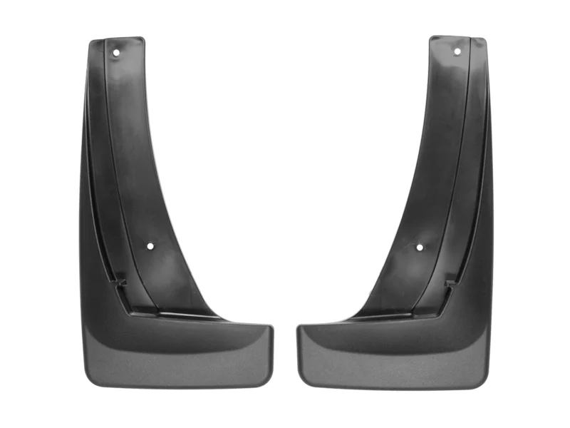 Weathertech 110067 - No-Drill MudFlaps, Black, Molded Rubber