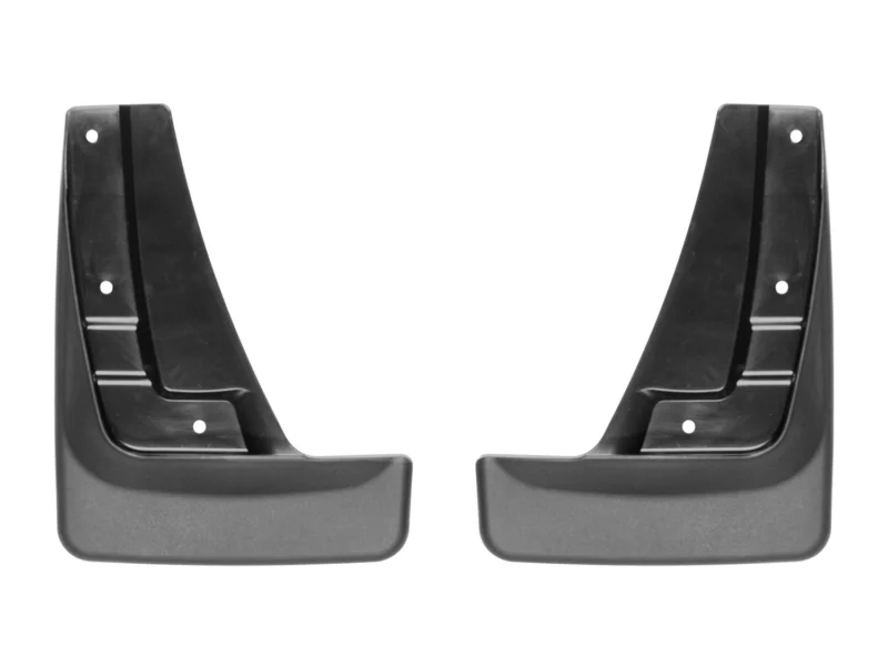 Weathertech 110068 - No-Drill MudFlaps, Black, Molded Rubber