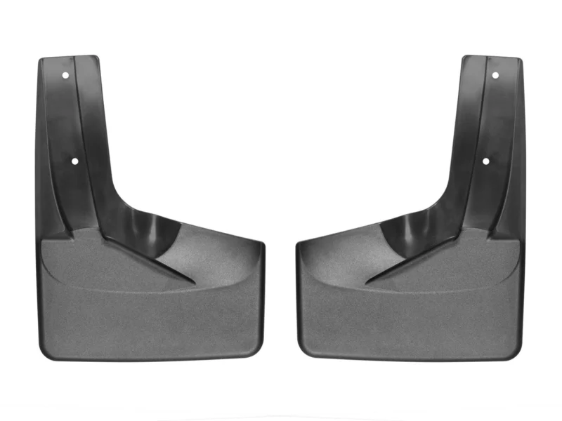 Weathertech 110071 - No-Drill MudFlaps, Black, Molded Rubber