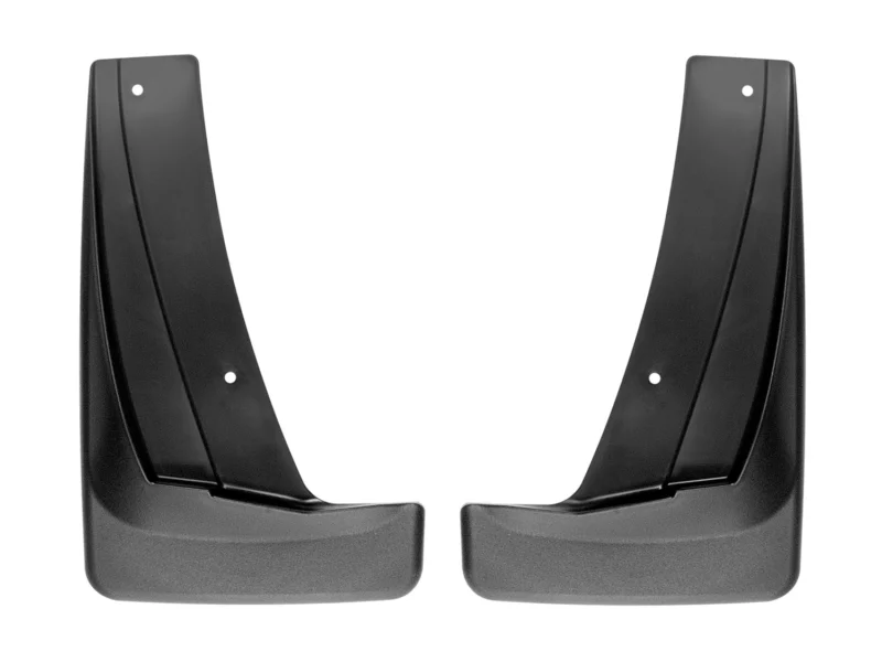 Weathertech 110079 - No-Drill MudFlaps, Black, Molded Rubber
