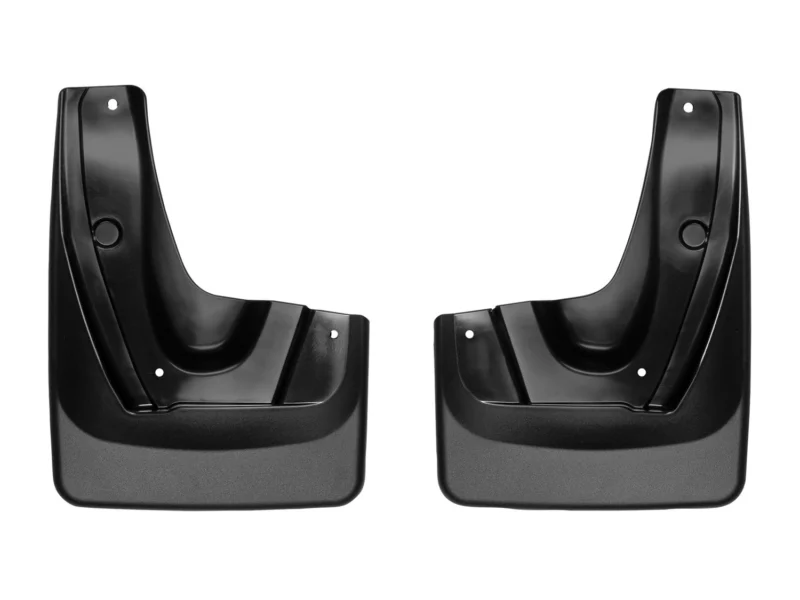 Weathertech 110083 - No-Drill MudFlaps, Black, Molded Rubber