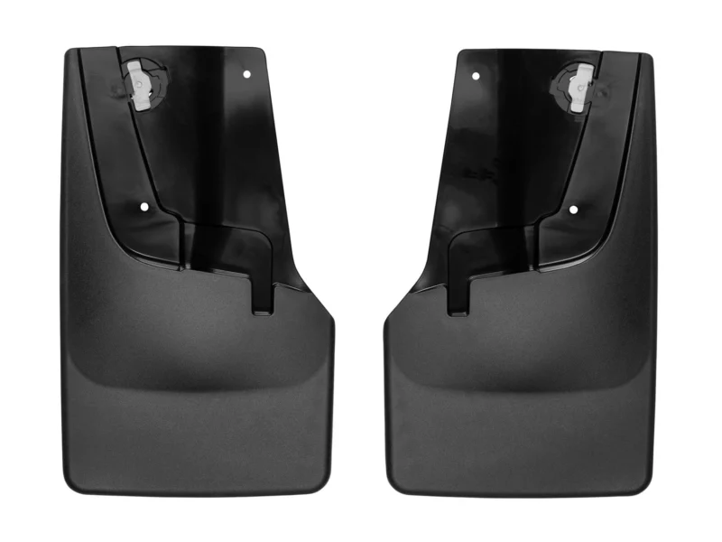 Weathertech 110085 - No-Drill MudFlaps, Black, Molded Rubber