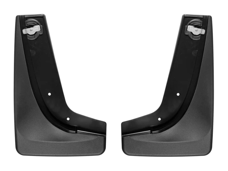 Weathertech 110087 - No-Drill MudFlaps, Black, Molded Rubber